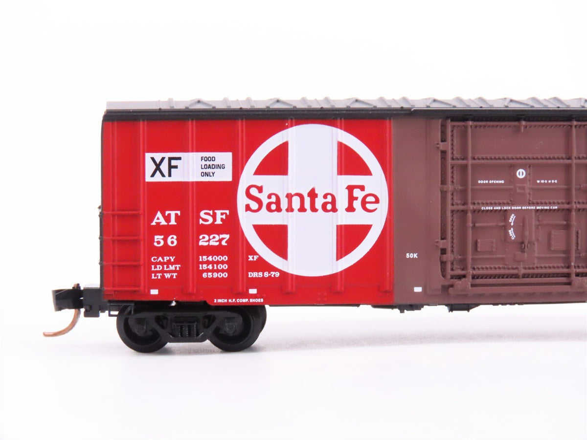 N Scale Micro-Trains MTL 27270 ATSF Santa Fe 50&#39; Plug Door Box Car #56227