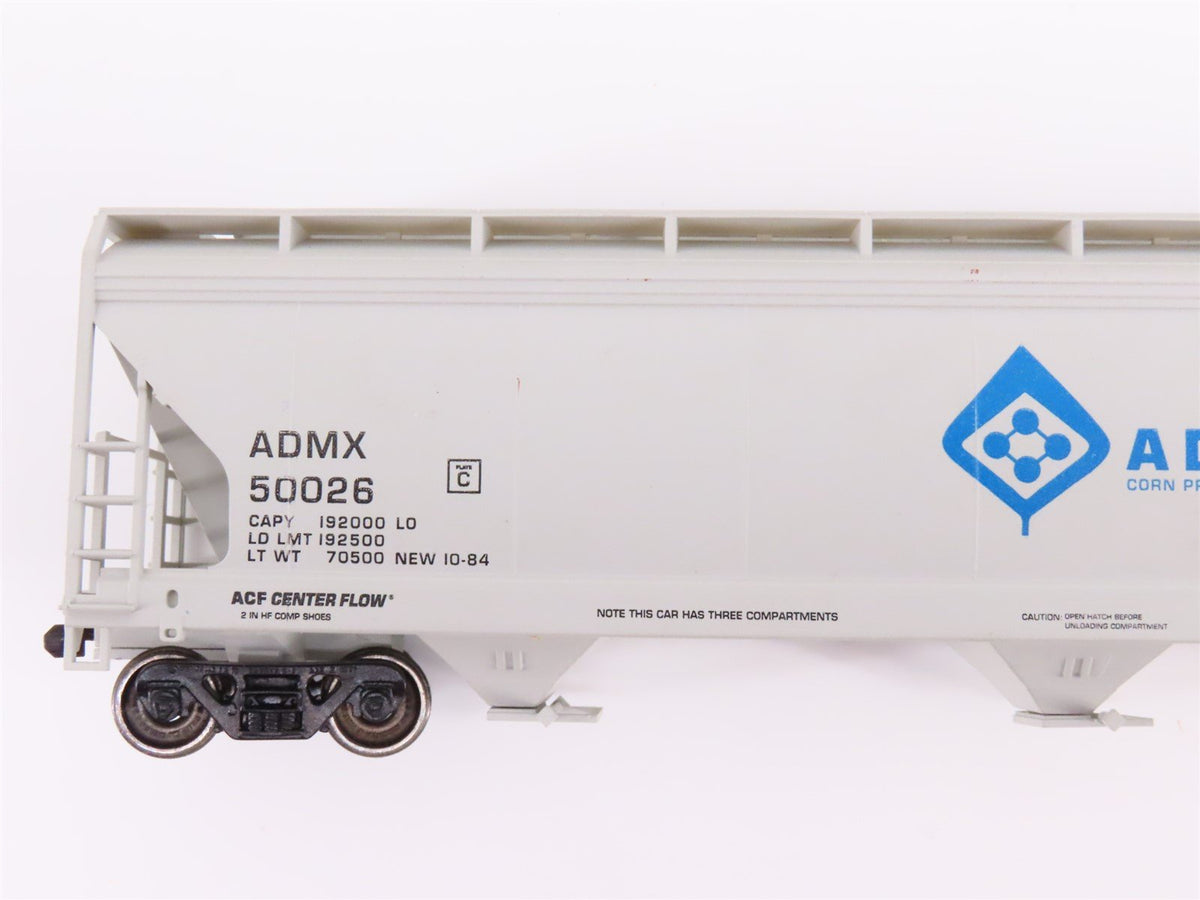 Lot of 7 HO Scale Accurail &amp; Unbranded BN/ROCK/AGPX/ADMX/DME 3-Bay Hopper Cars