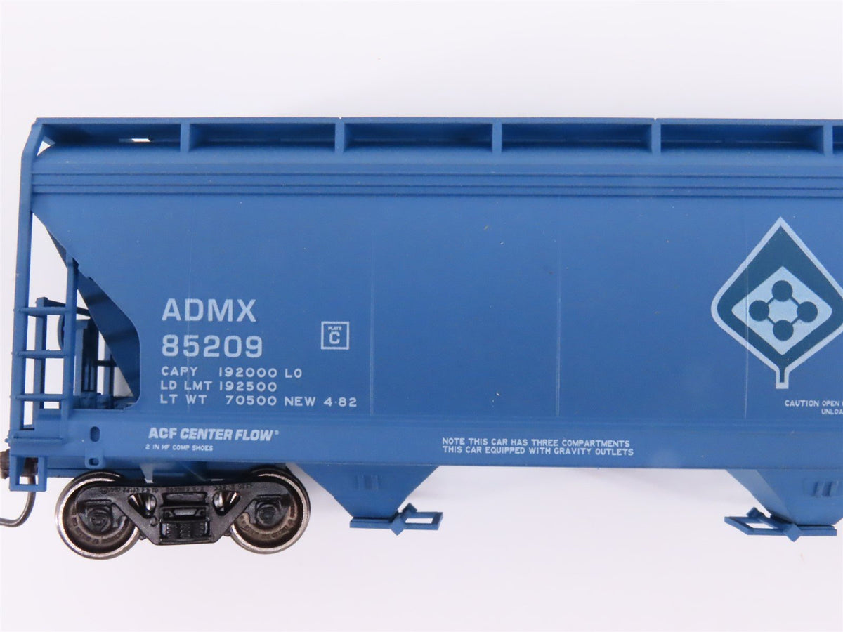 Lot of 7 HO Scale Accurail &amp; Unbranded BN/ROCK/AGPX/ADMX/DME 3-Bay Hopper Cars