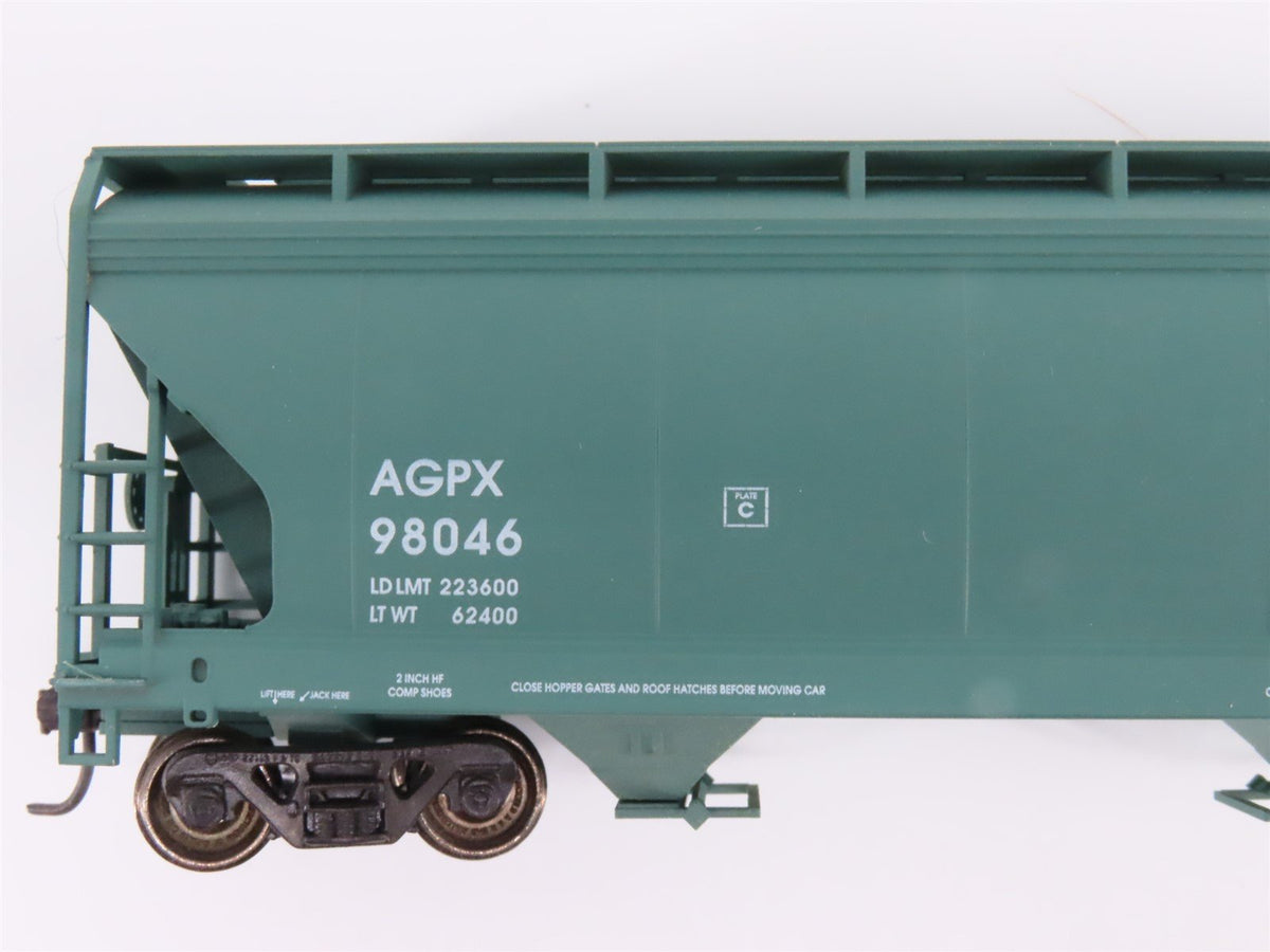 Lot of 7 HO Scale Accurail &amp; Unbranded BN/ROCK/AGPX/ADMX/DME 3-Bay Hopper Cars