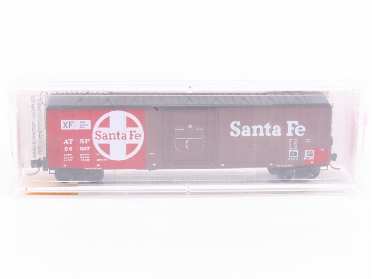 N Scale Micro-Trains MTL 27270 ATSF Santa Fe 50&#39; Plug Door Box Car #56227