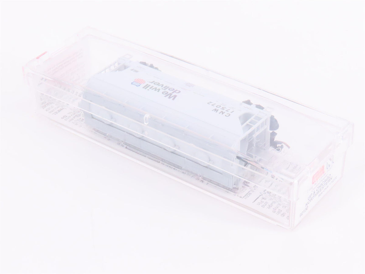 N Scale Micro-Trains MTL 92130 UP CNW Chicago Northwestern 2-Bay Hopper #175072