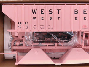 Lot of 10 HO Scale Accurail CRLE/NS/BNSF/UP 3-Bay Hopper Car Kits