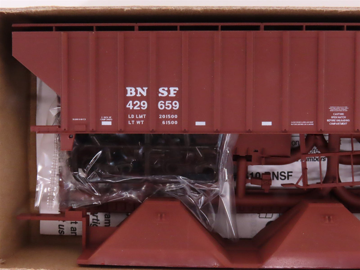 Lot of 10 HO Scale Accurail CRLE/NS/BNSF/UP 3-Bay Hopper Car Kits