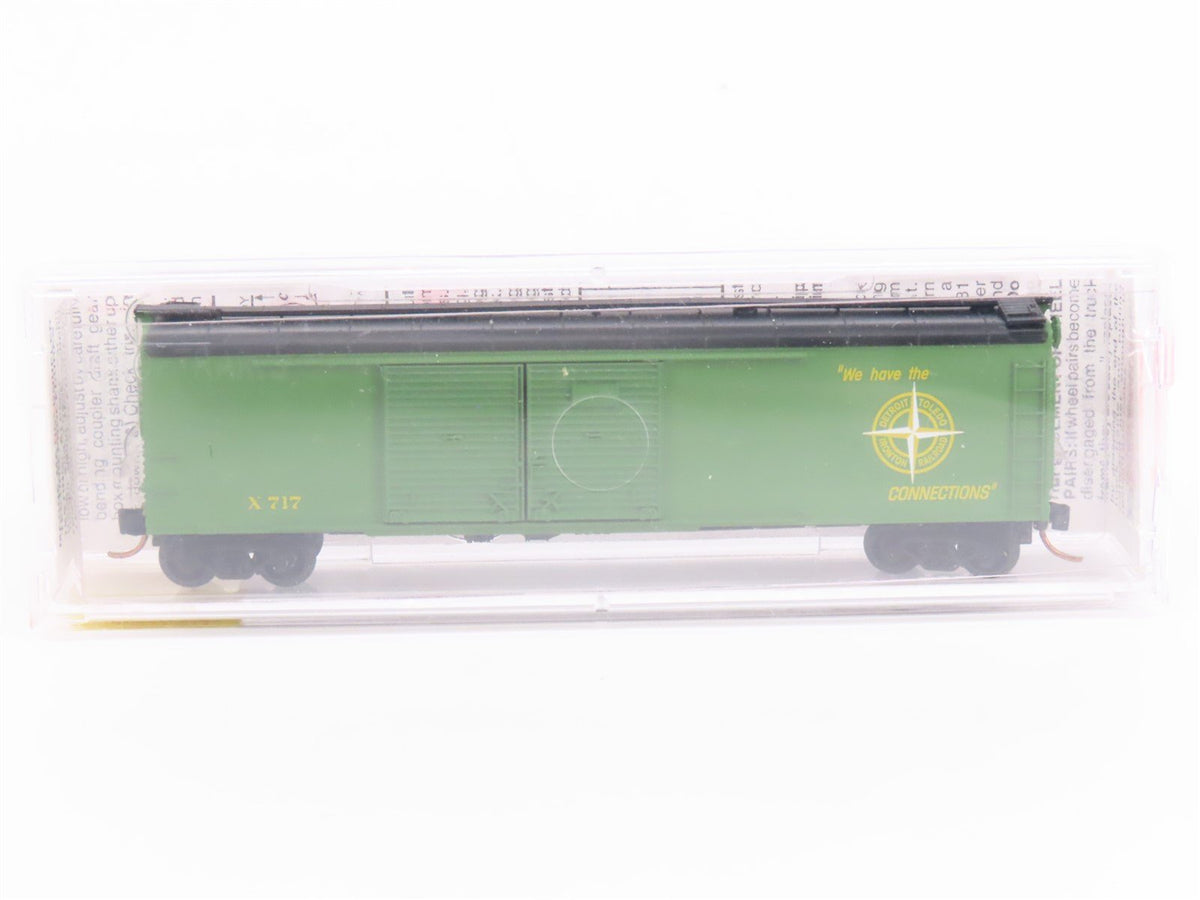 N Scale Micro-Trains MTL 79040 DTI Detroit Toledo &amp; Ironton 50&#39; Box Car #717