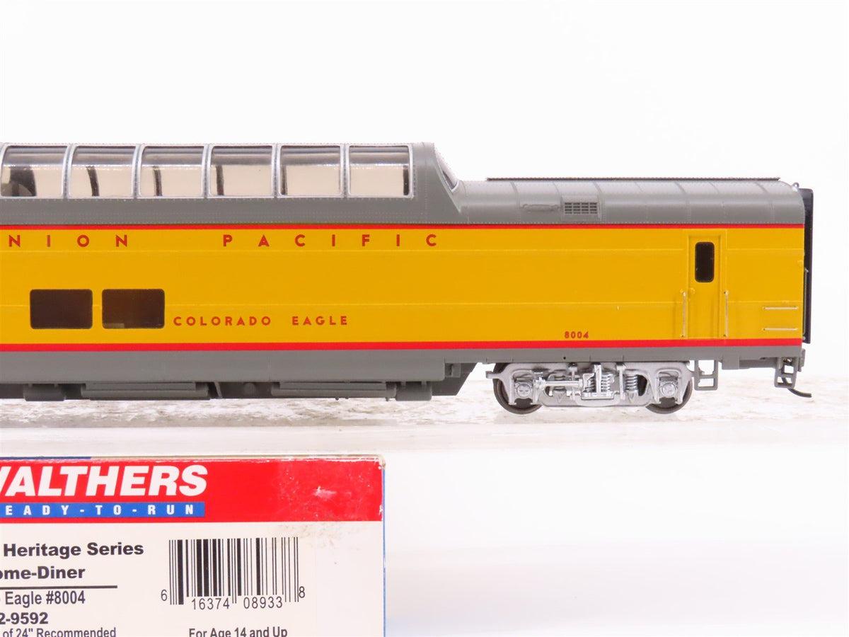 HO Walthers 932-9592 UP Union Pacific Dome-Diner Passenger Car &quot;Colorado Eagle&quot;