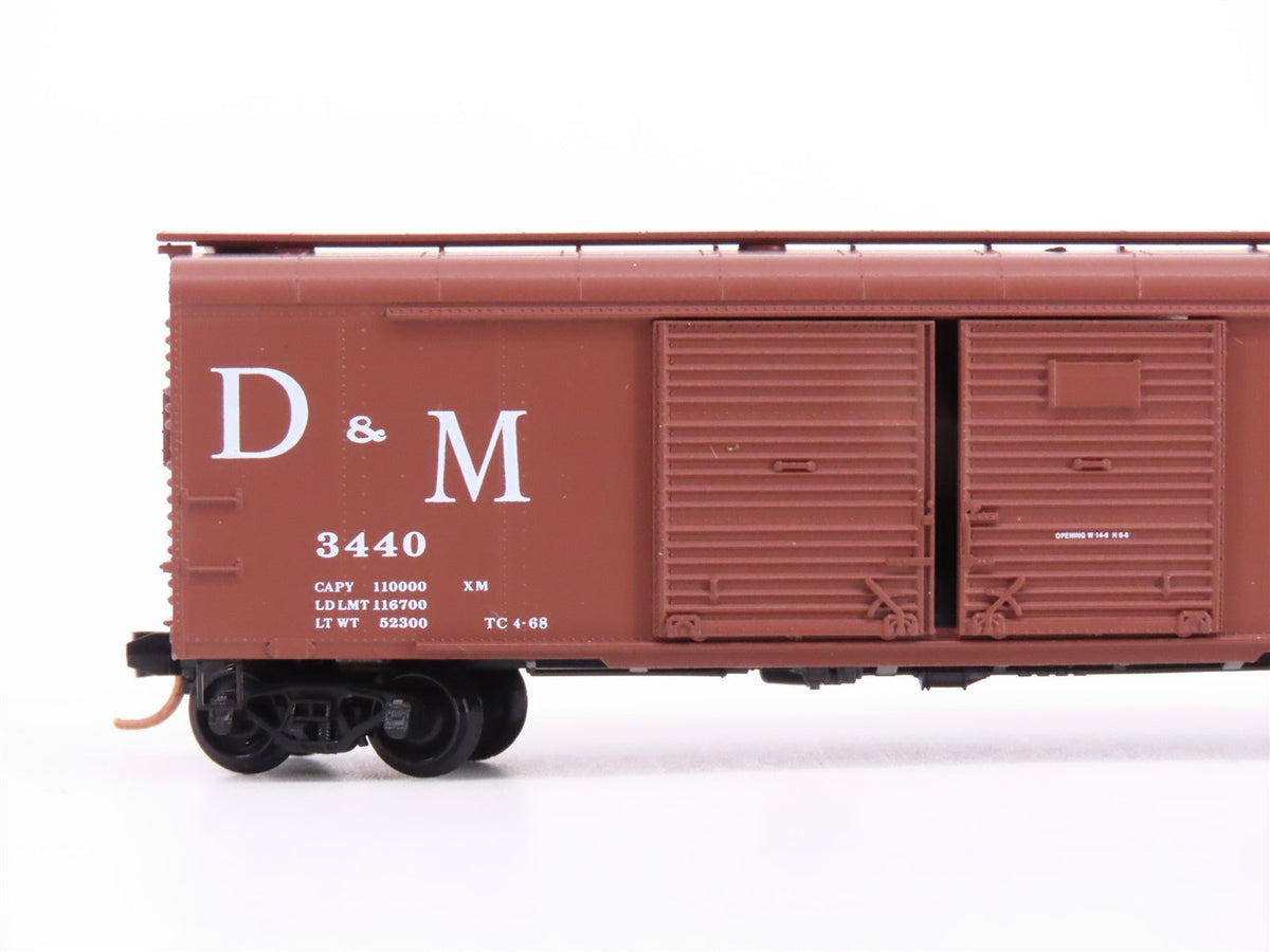 N Scale Micro-Trains MTL 79030 D&amp;M Detroit &amp; Mackinac Railroad 50&#39; Box Car #3440