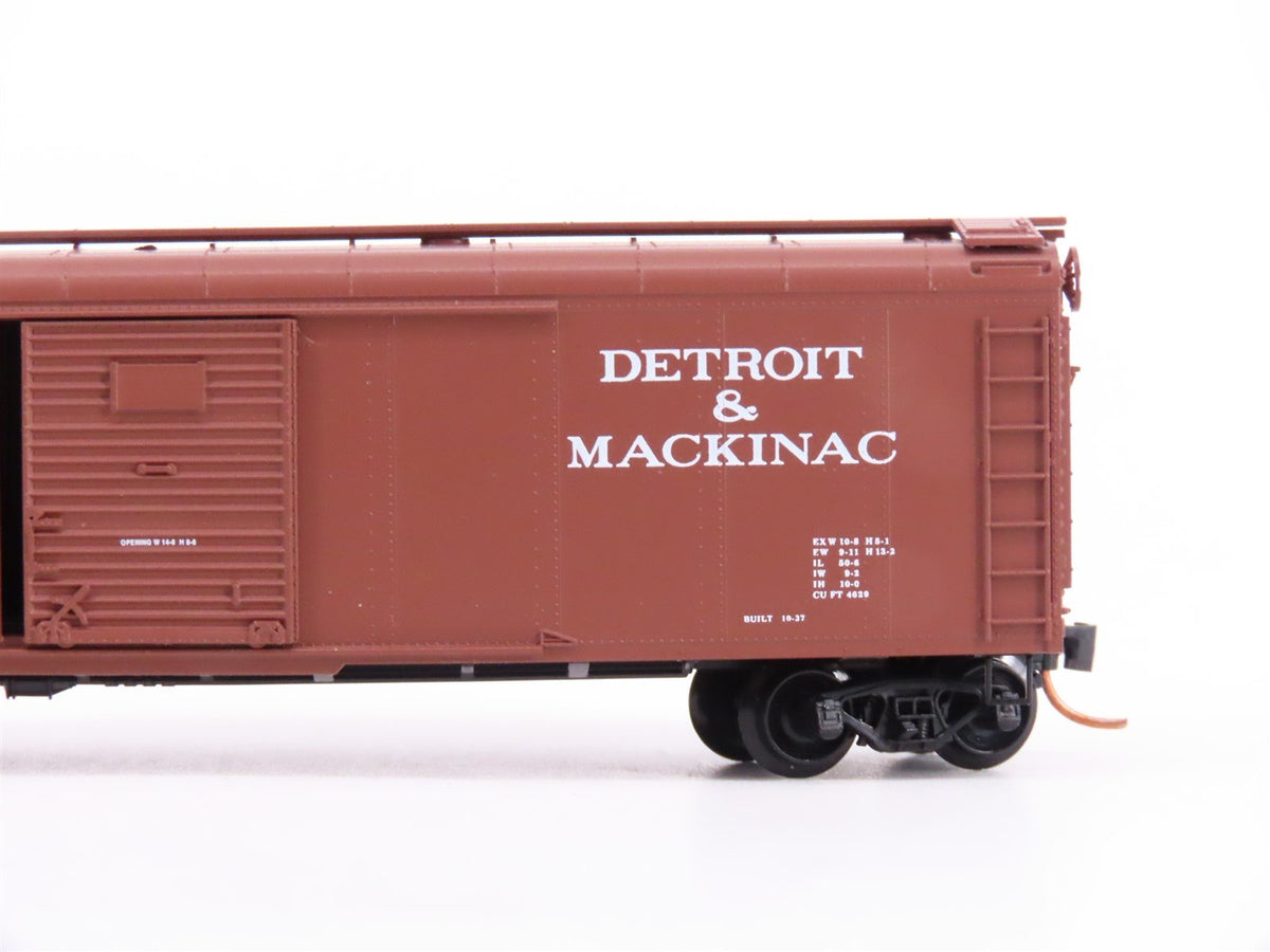 N Scale Micro-Trains MTL 79030 D&amp;M Detroit &amp; Mackinac Railroad 50&#39; Box Car #3440