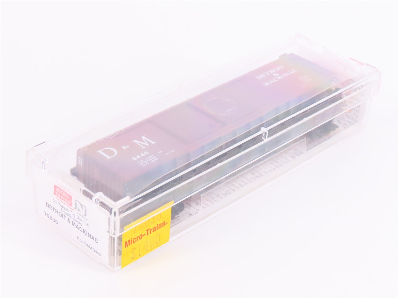 N Scale Micro-Trains MTL 79030 D&M Detroit & Mackinac Railroad 50' Box Car #3440