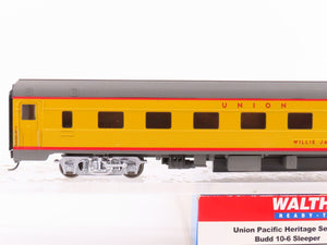 HO Walthers 932-9611 UP Union Pacific 10-6 Sleeper Passenger Car 