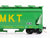 N Scale Micro-Trains Line MTL 92040 MKT Missouri Kansas Texas 2-Bay Hopper #450