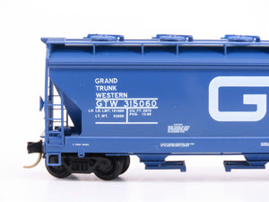 N Scale Micro-Trains Line MTL 92010 GTW Grand Trunk Western 2-Bay Hopper #315060