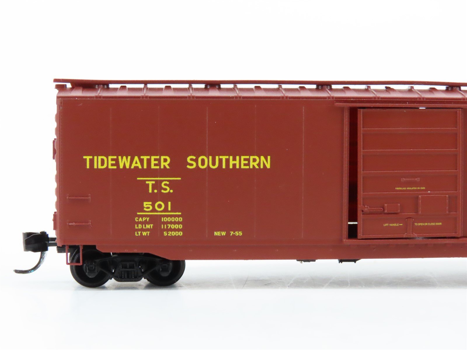 N Micro-Trains MTL 03100570 TS Tidewater Southern 50' Single Door Box Car #501