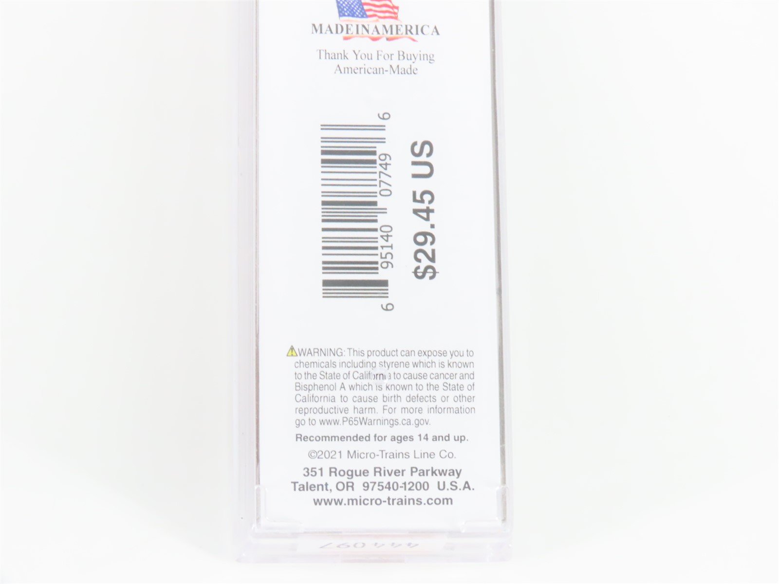 N Micro-Trains MTL 03100570 TS Tidewater Southern 50' Single Door Box Car #501