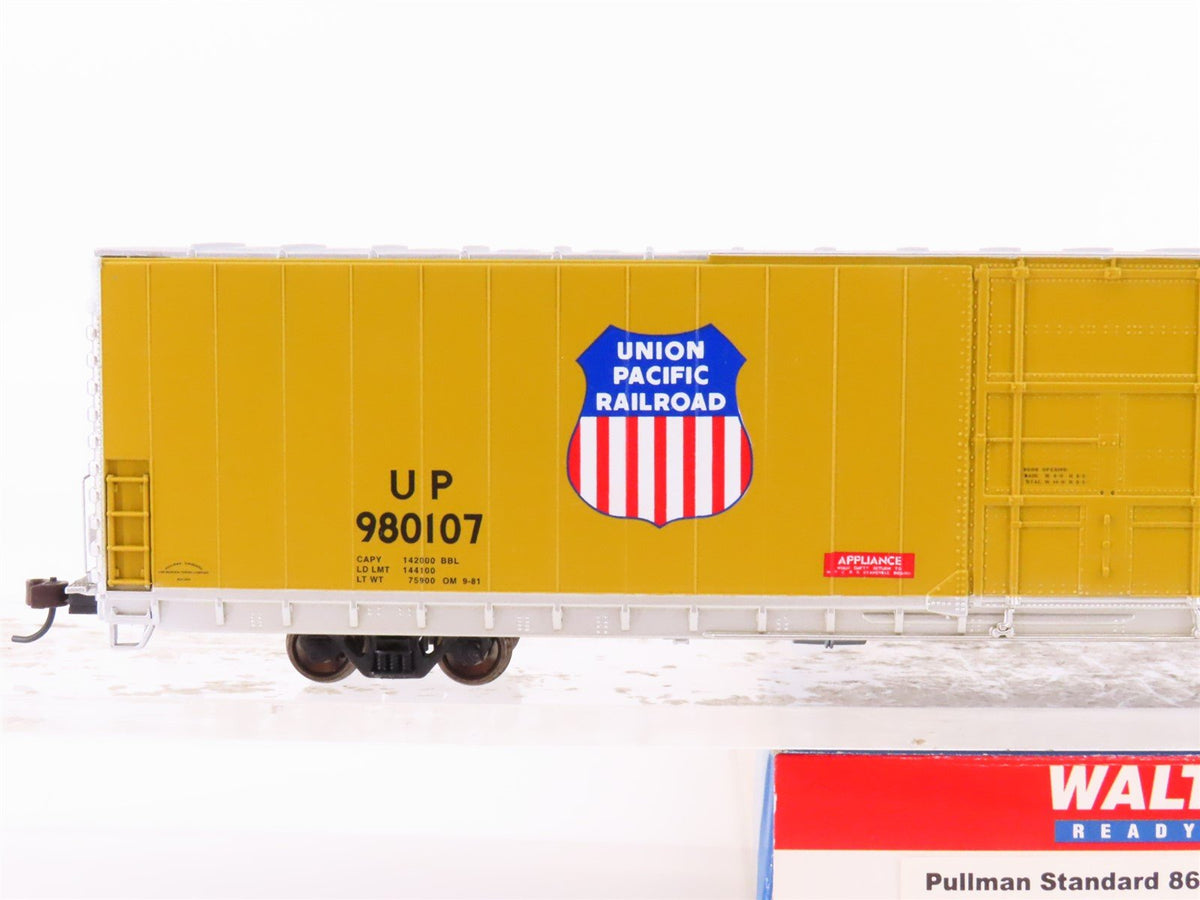 HO Scale Walthers UP Union Pacific &quot;Automated&quot; 86&#39; P-S Hi-Cube Boxcar #980107