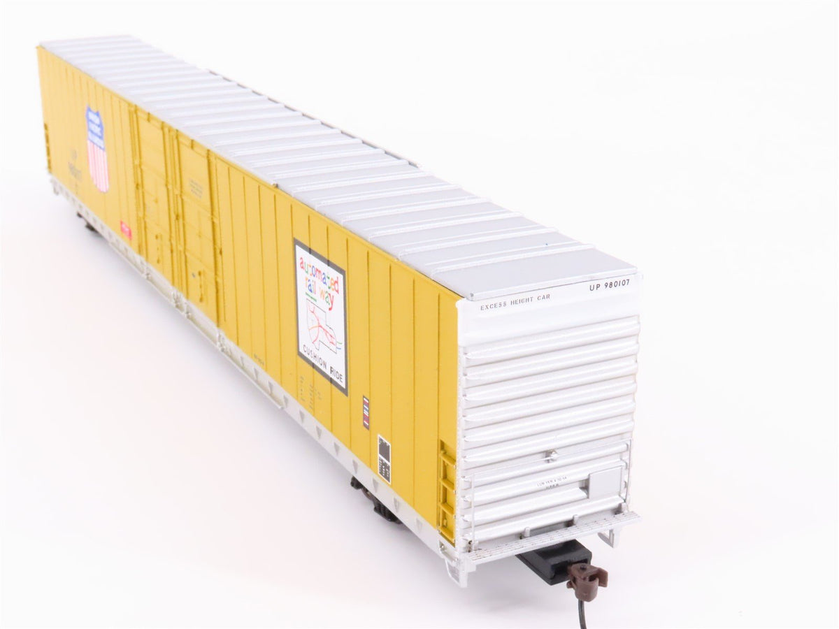 HO Scale Walthers UP Union Pacific &quot;Automated&quot; 86&#39; P-S Hi-Cube Boxcar #980107