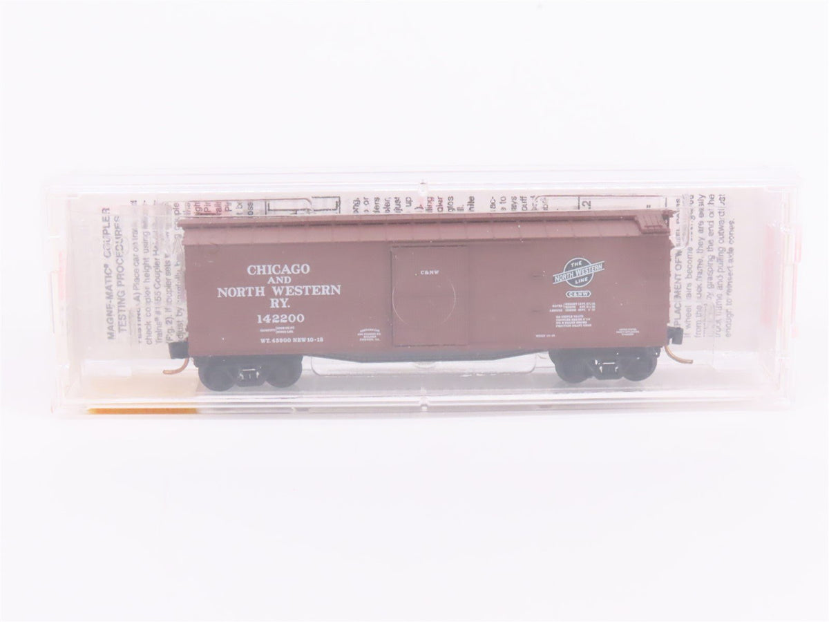 N Scale Micro-Trains Line MTL 39160 CNW Chicago North Western 40&#39; Box Car 142200