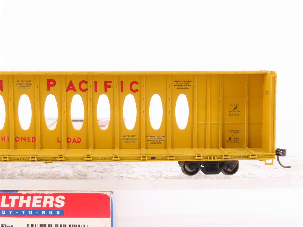 HO Scale Walthers UP Union Pacific 72&#39; Centerbeam Flatcar #217089