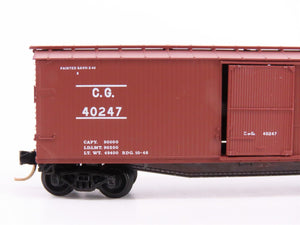 N Scale Micro-Trains Line MTL 39150 CG Central of Georgia 40' Box Car #40247