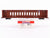 HO Scale Walthers 932-61256 UP Union Pacific 72' Centerbeam Flatcar #273046