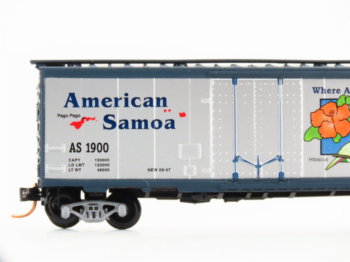 N Scale Micro-Trains NSC MTL 07-02 US Territory Series Box Car - American Samoa