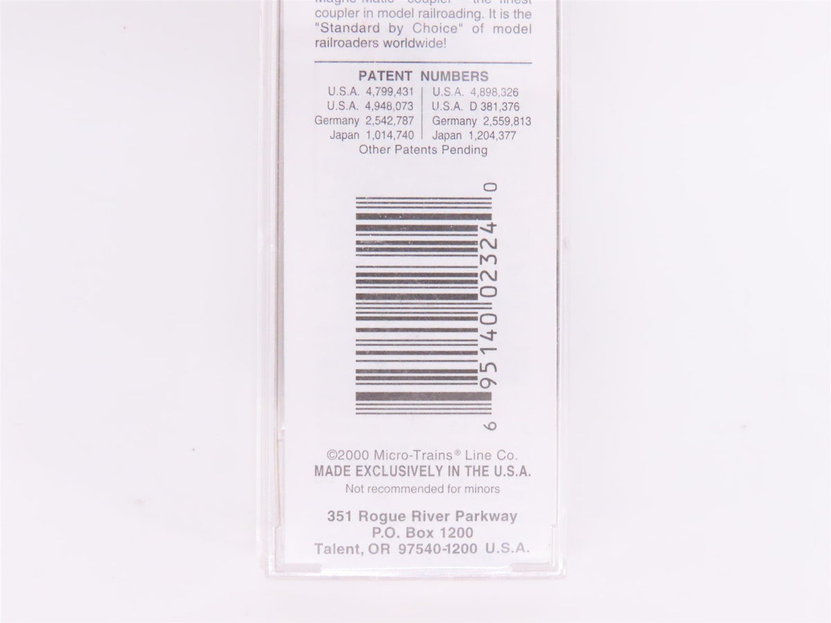 N Scale Micro-Trains Line MTL 39210 UP Union Pacific 40&#39; Box Car #100744