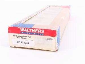 HO Scale Walthers UP Union Pacific 72' Centerbeam Flatcar #273046