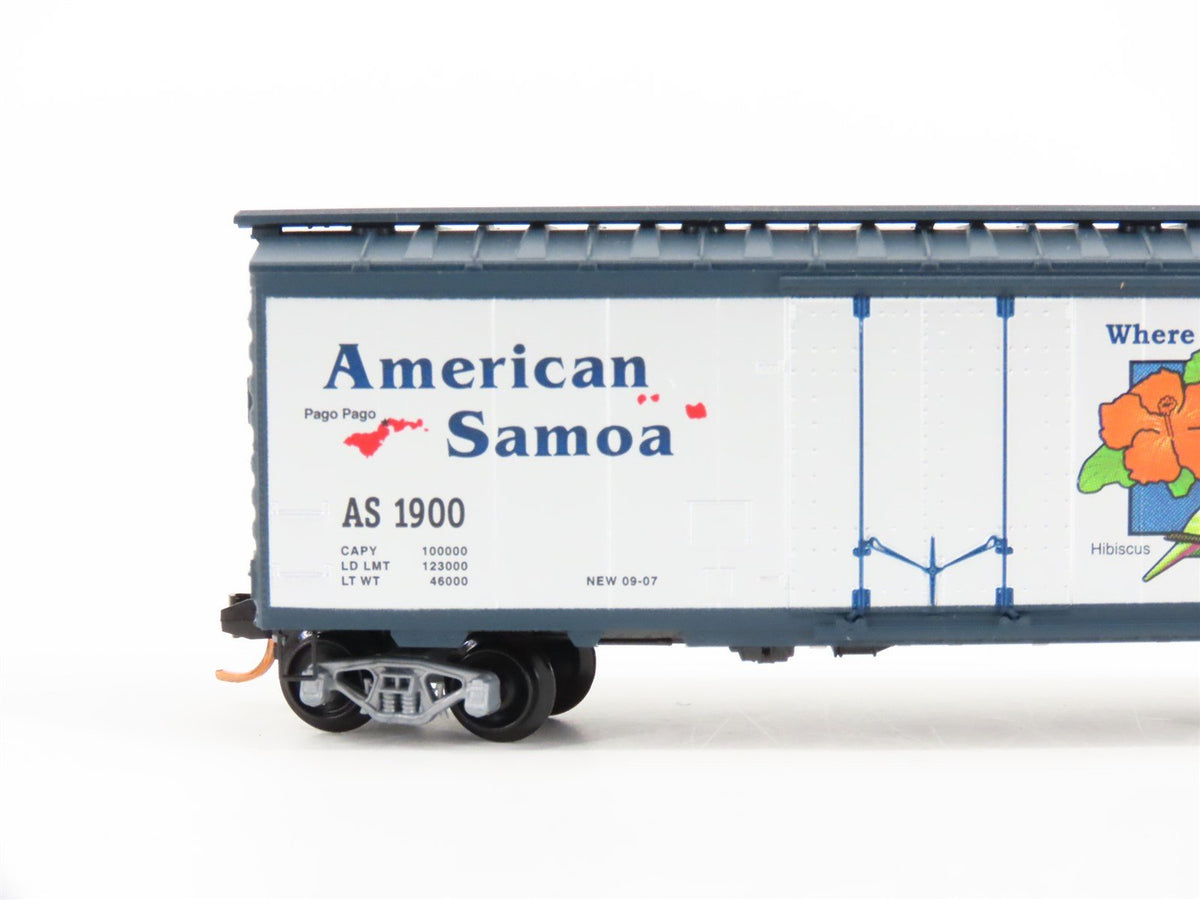 N Scale Micro-Trains NSC MTL 07-02 US Territory Series Box Car - American Samoa