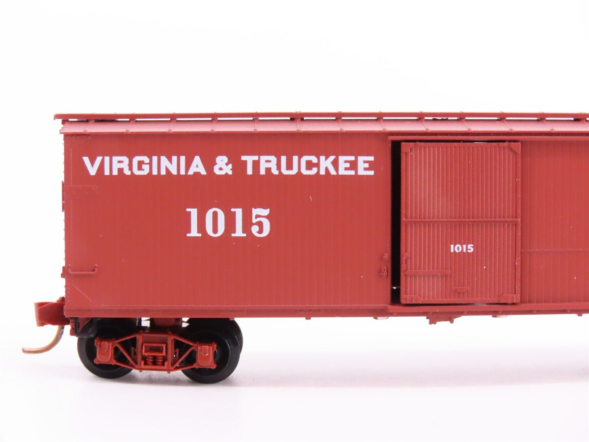 N Scale Micro-Trains Line MTL 39180 V&amp;T Virginia &amp; Truckee 40&#39; Box Car #1015