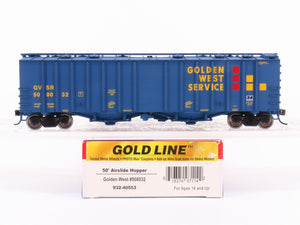 HO Scale Walthers Gold Line 932-40553 GVSR Railway 50' Airslide Hopper #508032