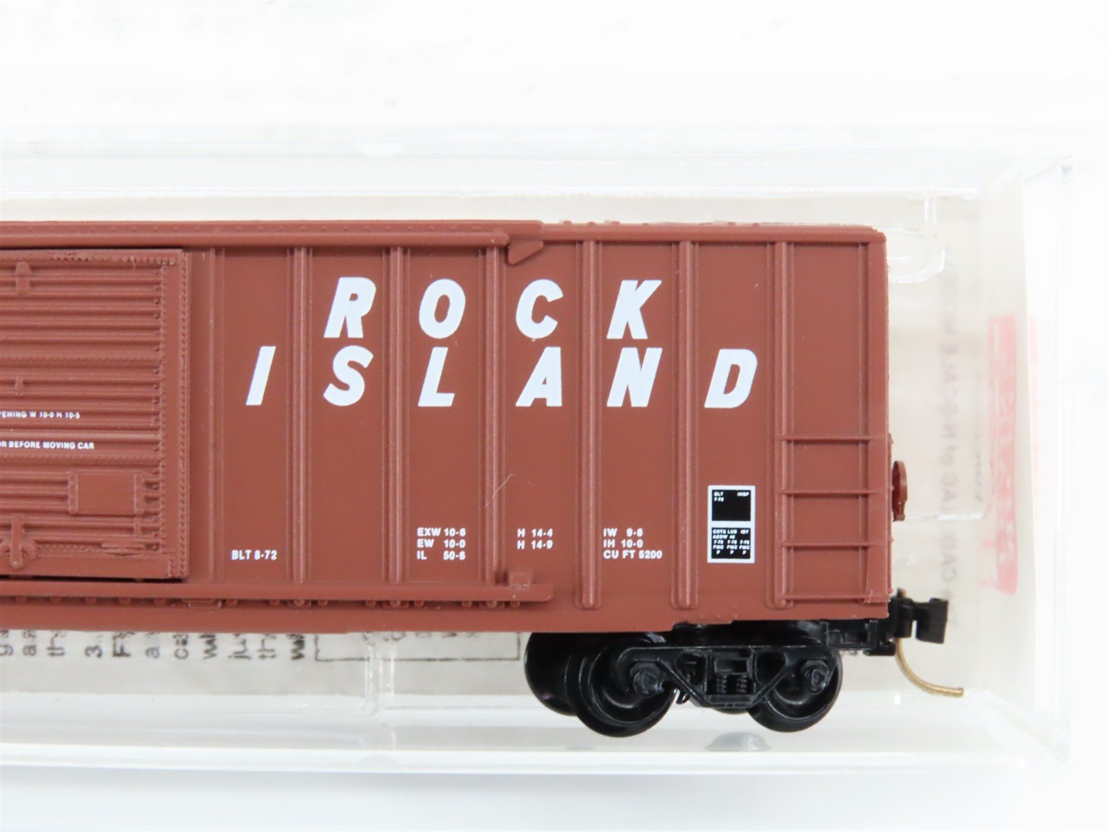 N Scale Micro-Trains MTL 25430 RI Rock Island 50' Single Door Box Car #36187
