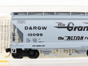 N Scale Micro-Trains MTL 92020 D&RGW Rio Grande 2-Bay Covered Hopper #10099