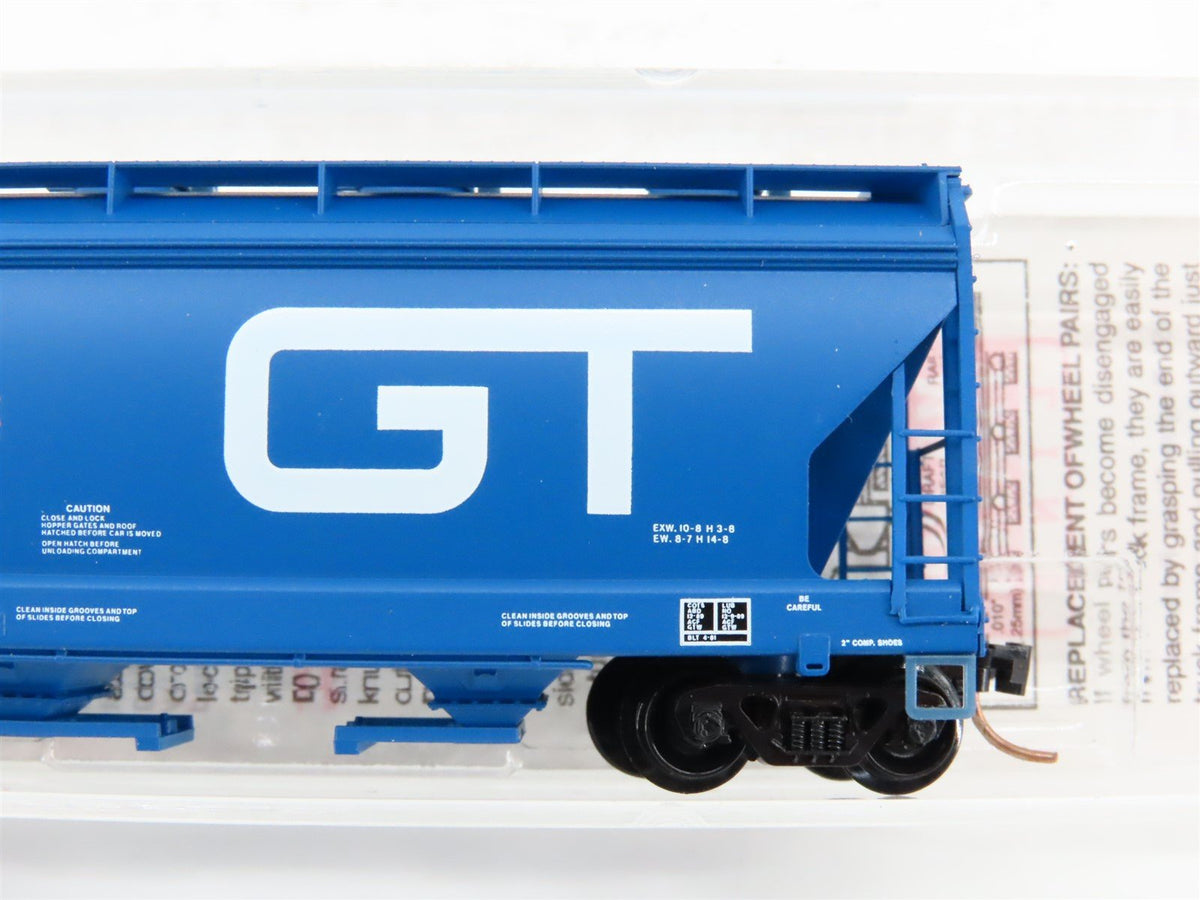 N Scale Micro-Trains Line MTL 92010 GTW Grand Trunk Western 2-Bay Hopper #315065