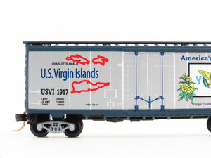 N Micro-Trains NSC MTL 04-72 US Territory Series Box Car - US Virgin Islands