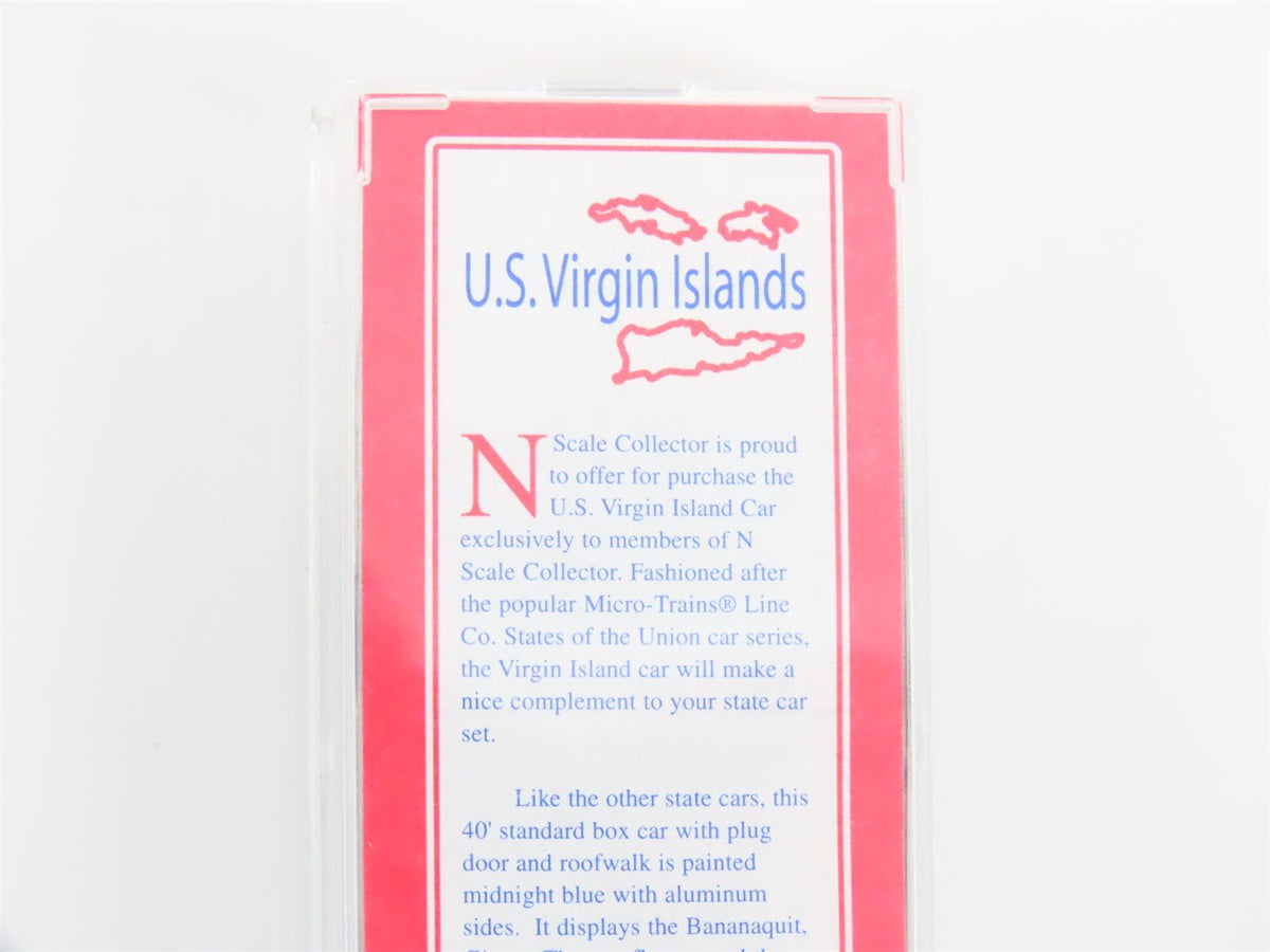 N Micro-Trains NSC MTL 04-72 US Territory Series Box Car - US Virgin Islands