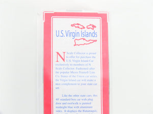 N Micro-Trains NSC MTL 04-72 US Territory Series Box Car - US Virgin Islands