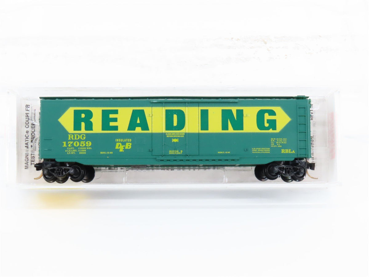 N Scale Micro-Trains MTL 32320 RDG Reading Railroad 50&#39; Plug Door Box Car #17059