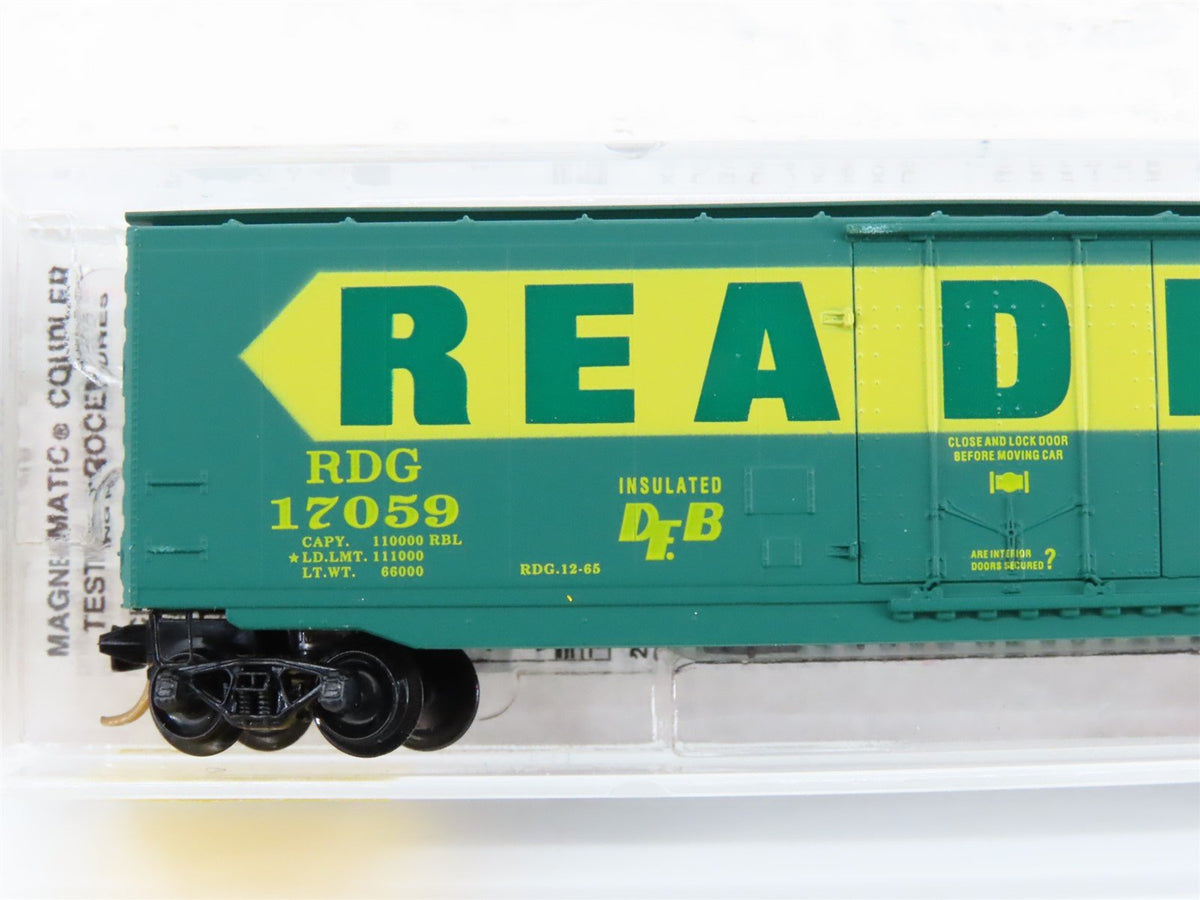 N Scale Micro-Trains MTL 32320 RDG Reading Railroad 50&#39; Plug Door Box Car #17059