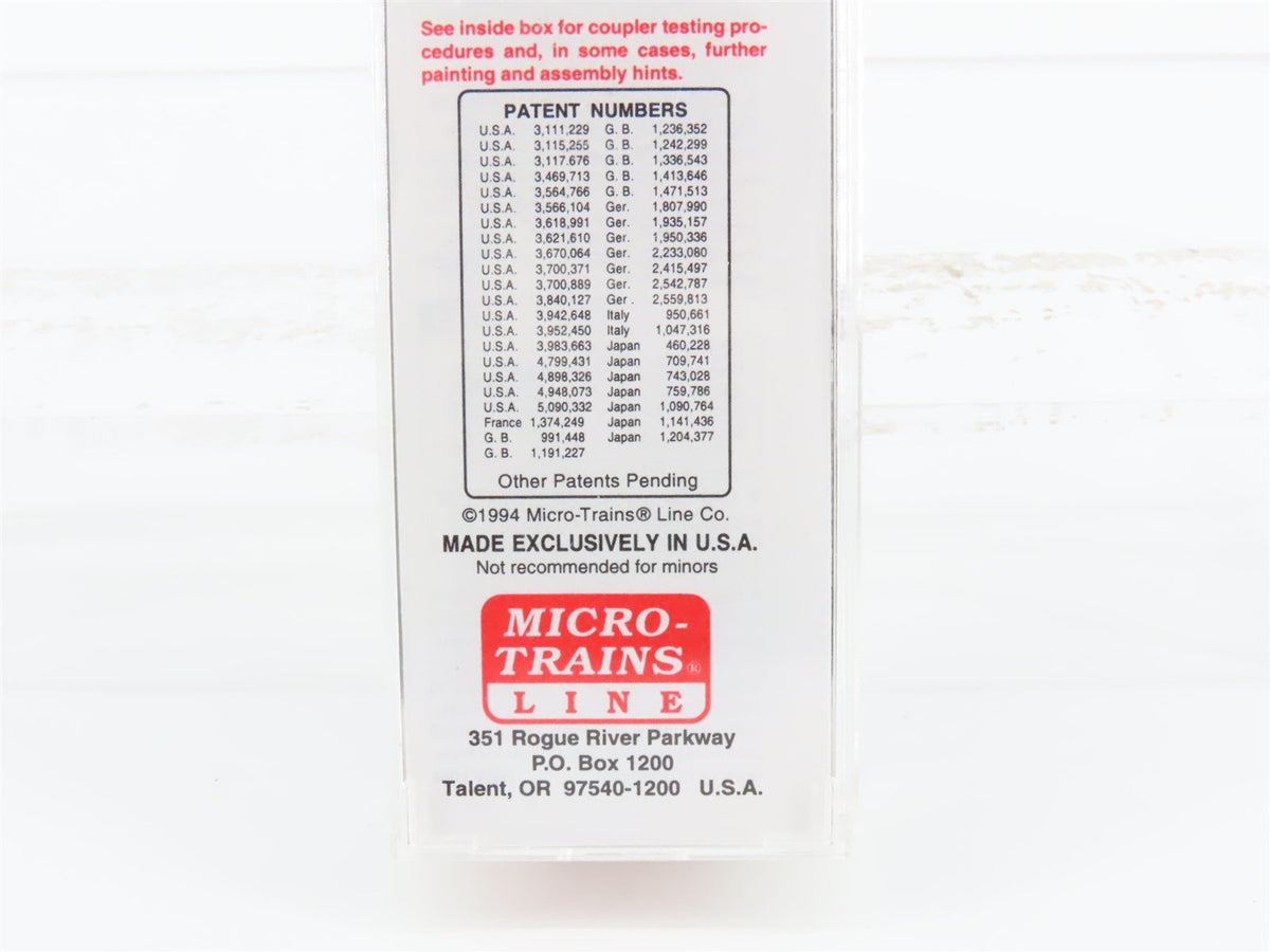 N Scale Micro-Trains MTL 32320 RDG Reading Railroad 50&#39; Plug Door Box Car #17059