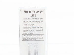 N Scale Micro-Trains Line MTL 42040 Menasha Wooden Ware 40' Box Car #224