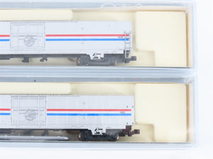 N Scale KATO 106-3506 AMTK Amtrak Phase III Material Handling Cars 2-Unit Set C2