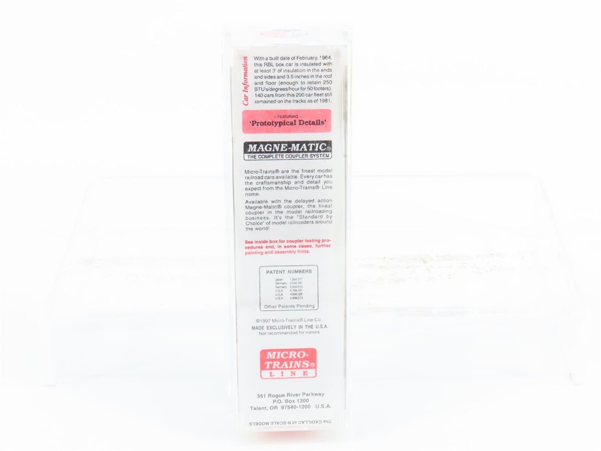 N Scale Micro-Trains Line MTL 32250 NYC New York Central 50&#39; Box Car #78824