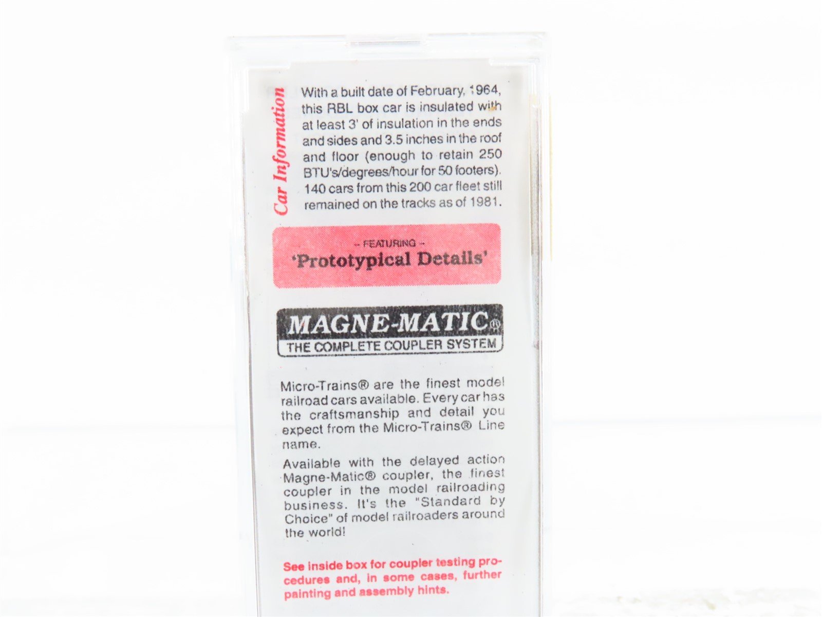 N Scale Micro-Trains Line MTL 32250 NYC New York Central 50' Box Car #78824