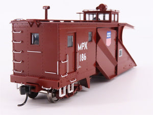 HO Scale Walthers 920-110000 UP Union Pacific Russell Snowplow #186 - Custom