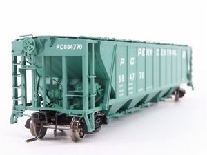 HO Broadway Limited BLI 4093 PC Penn Central H32 5-Bay Covered Hopper 2-Pack