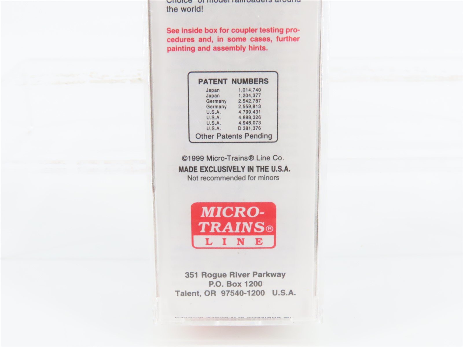 N Scale Micro-Trains Line MTL 79020 NP Northern Pacific 50' Box Car #39610