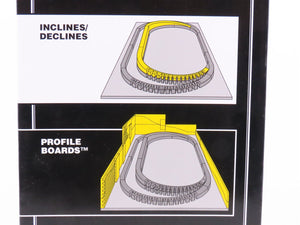 HO Scale Woodland Scenics ST1410 Incline Decline 2% Set