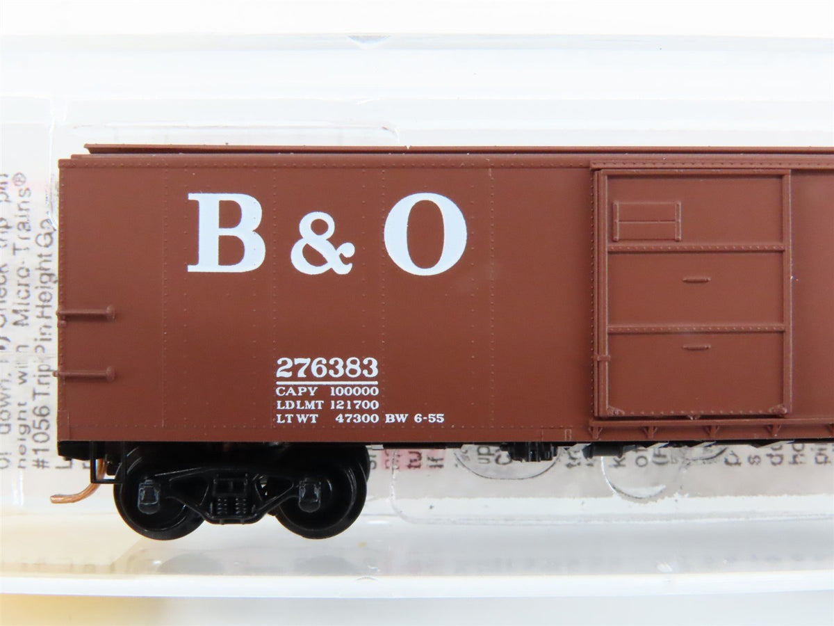 N Scale Micro-Trains Line MTL 120240 B&amp;O Baltimore &amp; Ohio Box Car #276383