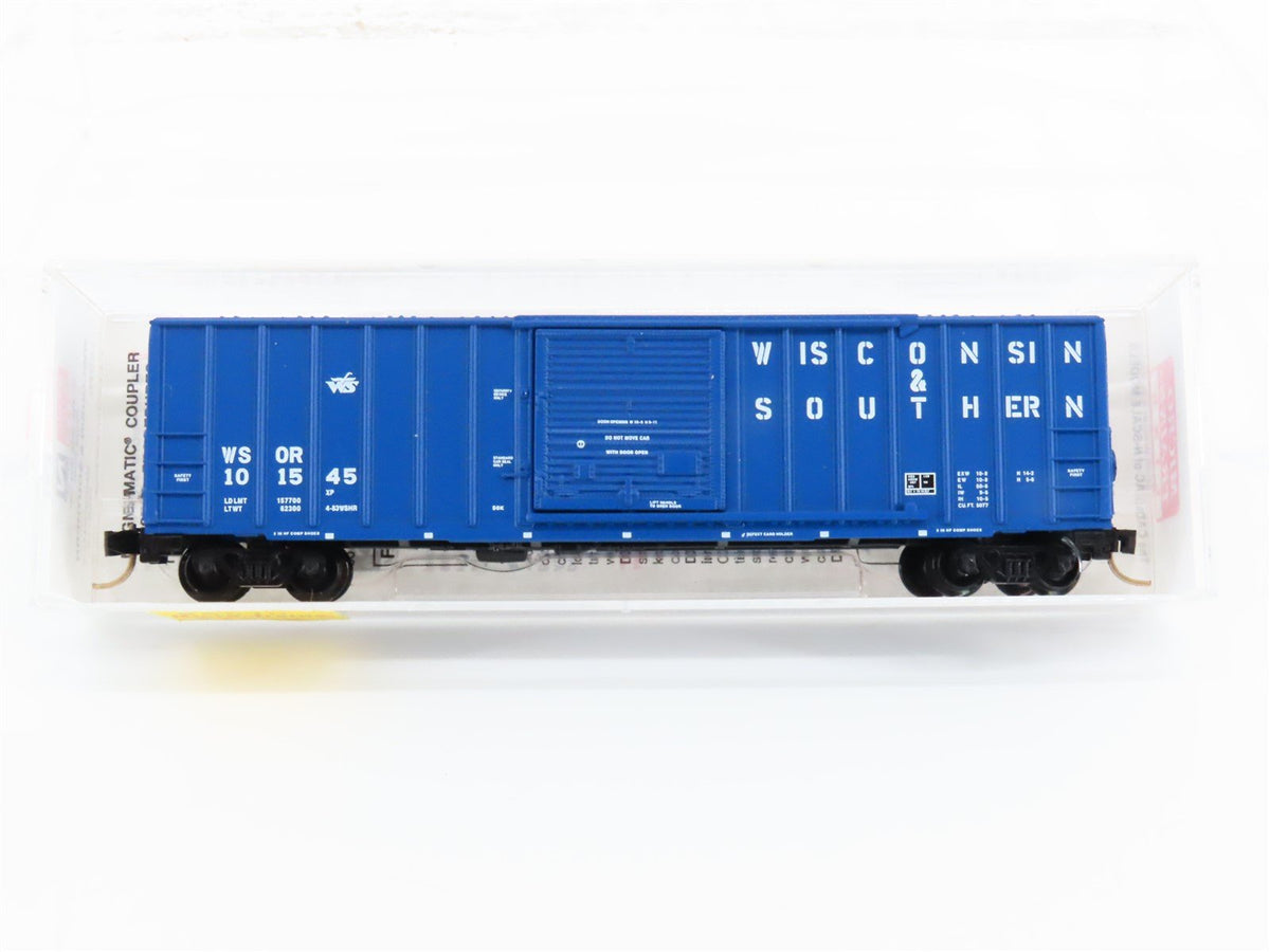 N Scale Micro-Trains Line MTL 25570 WSOR Wisconsin &amp; Southern 50&#39; Box Car 101545