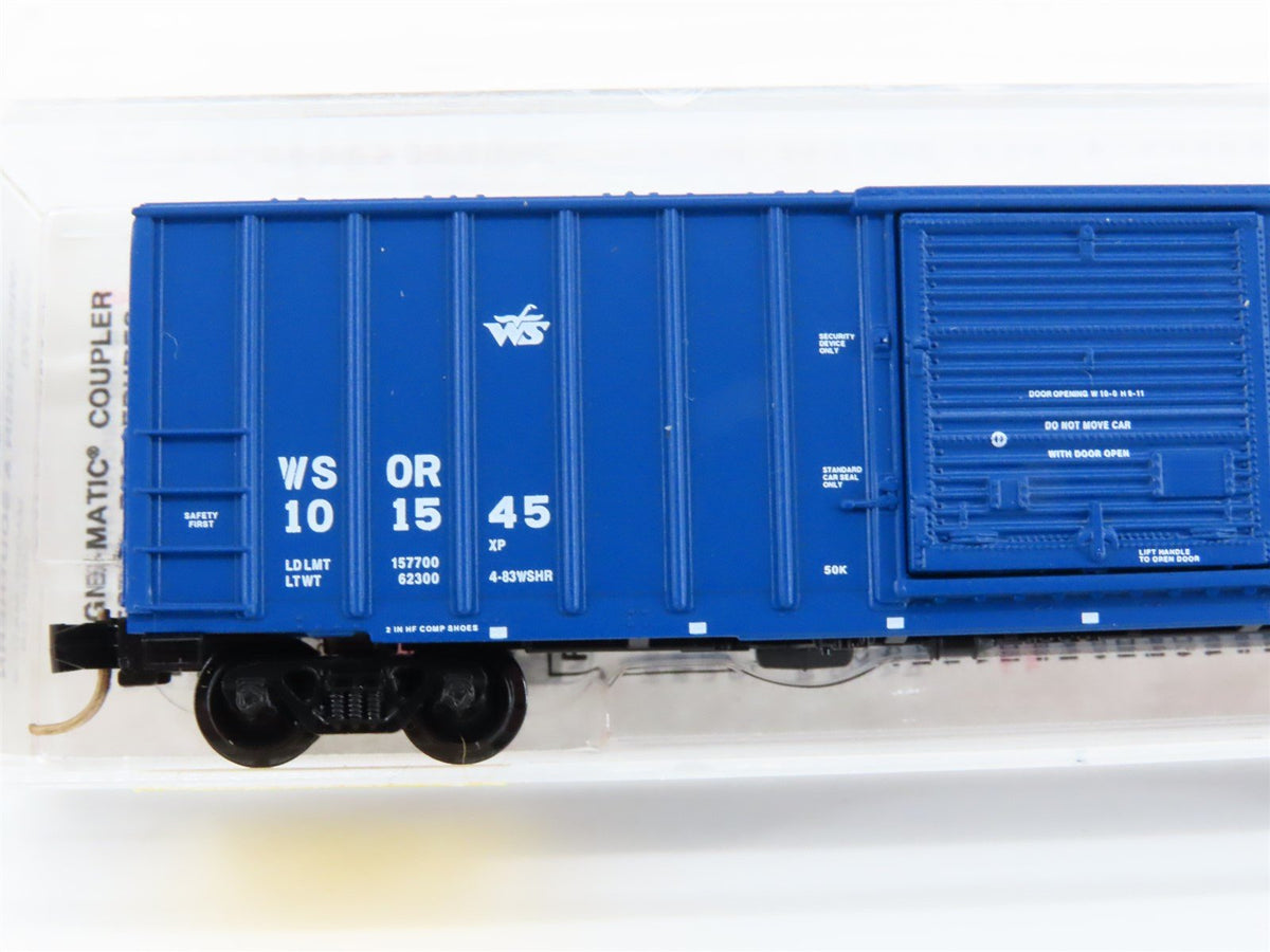 N Scale Micro-Trains Line MTL 25570 WSOR Wisconsin &amp; Southern 50&#39; Box Car 101545